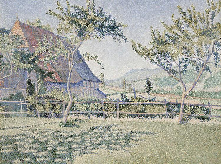 Paul Signac Comblat-le-Chateau, Le Pre Norge oil painting art